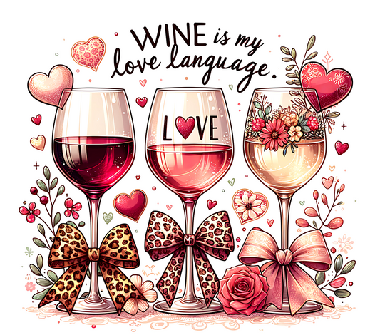 Valentine wine language transfer